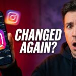 Shocked creator reacting to Instagram’s new algorithm update in 2026, highlighting changes affecting reach, reels, and engagement